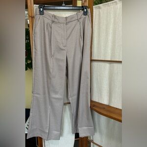 Nine West high waist wide leg trousers